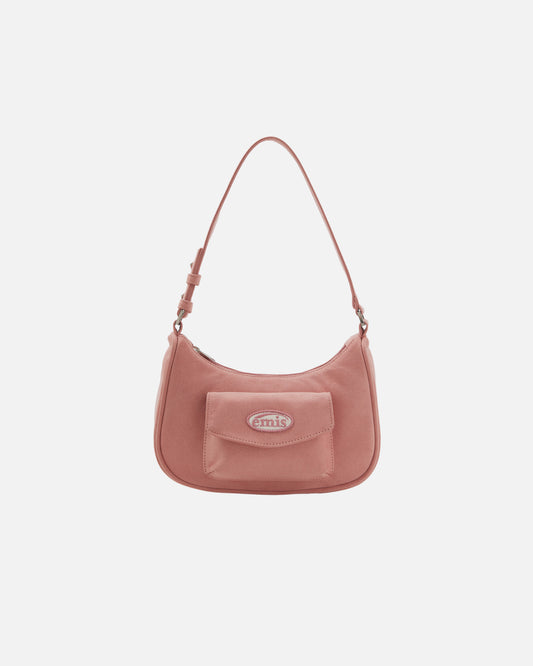 WAPPEN OUT POCKET HOBO BAG (PINK)