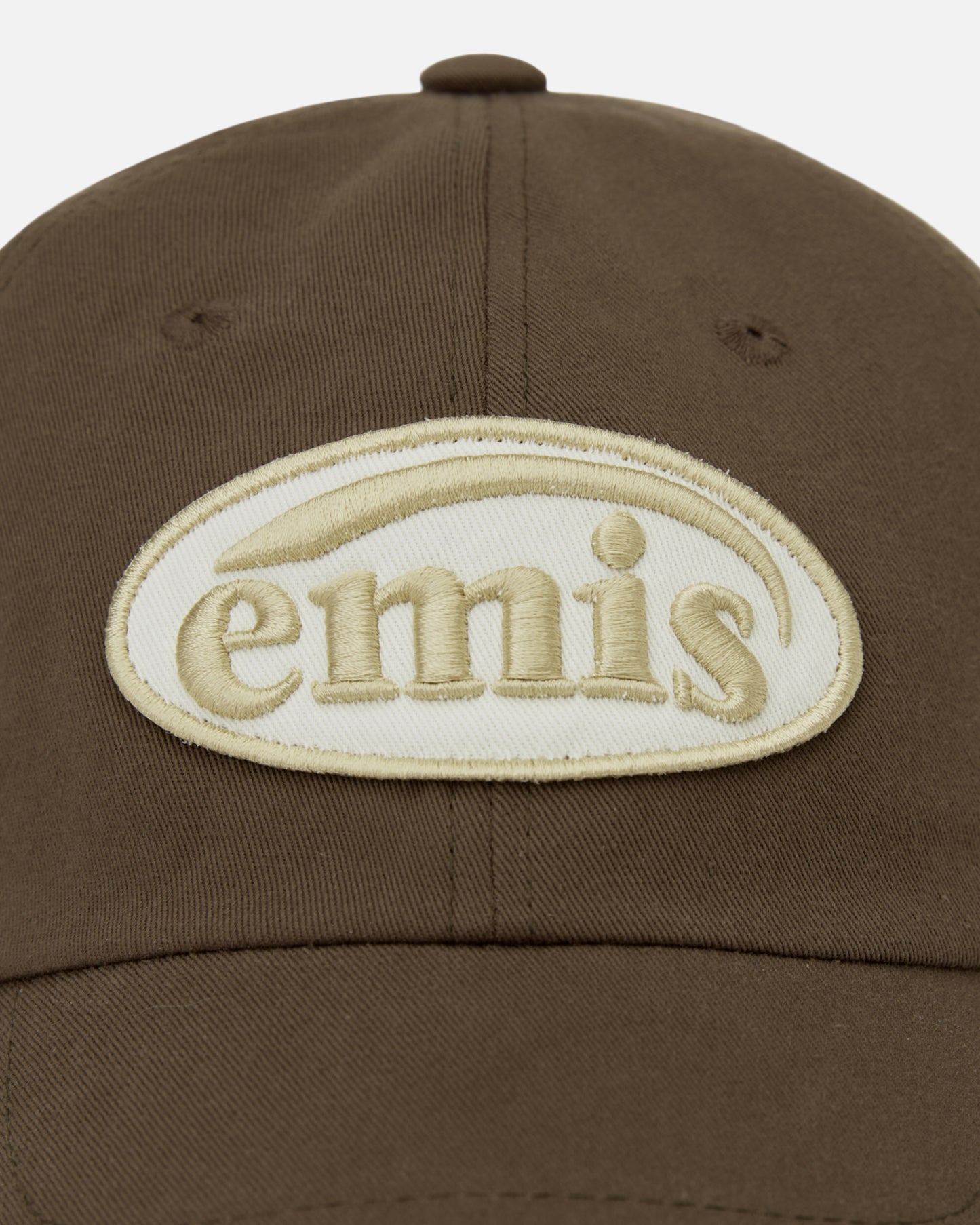 BEIGE TRIMMING BALL CAP (BROWN)