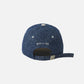 NEW LOGO DENIM BALL CAP (DARK BLUE DENIM/IVORY)