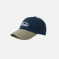 NEW LOGO MIX BALL CAP (BEIGE/NAVY)