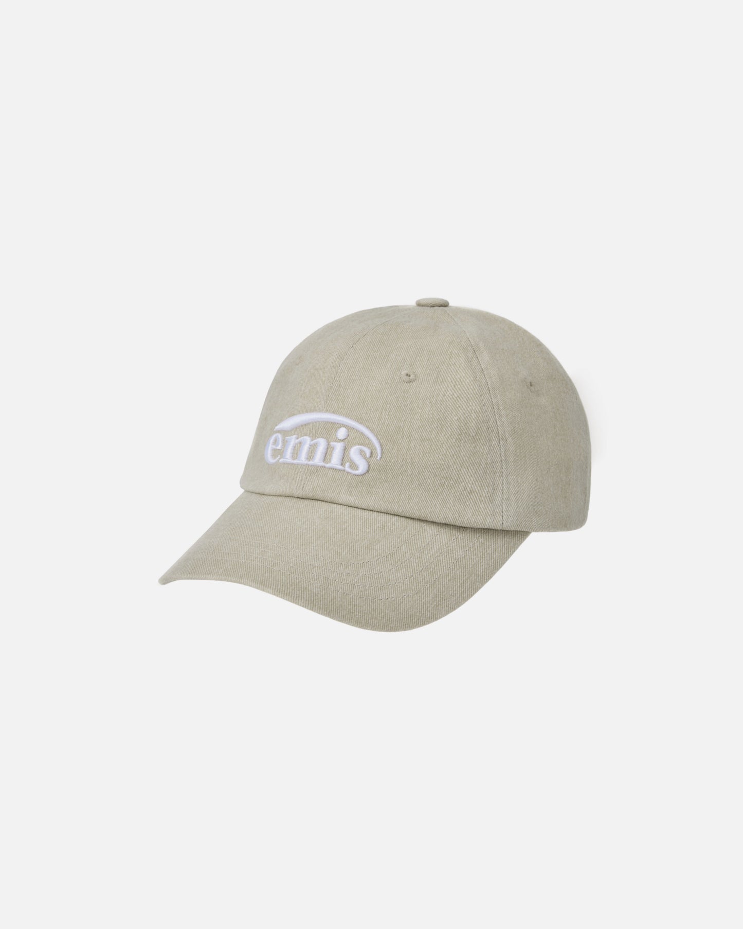 NEW LOGO PIGMENT BALL CAP (BEIGE)