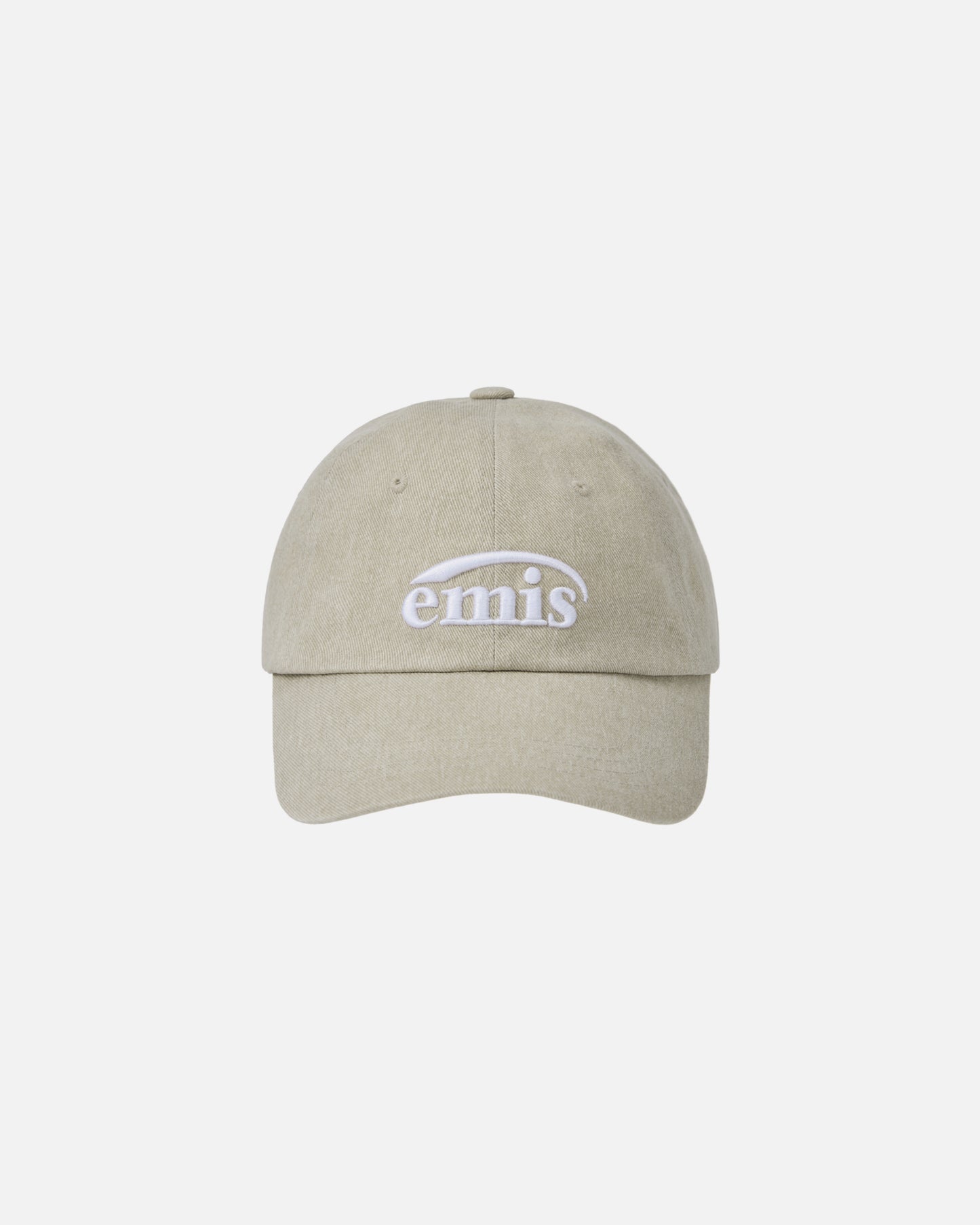 NEW LOGO PIGMENT BALL CAP (BEIGE)