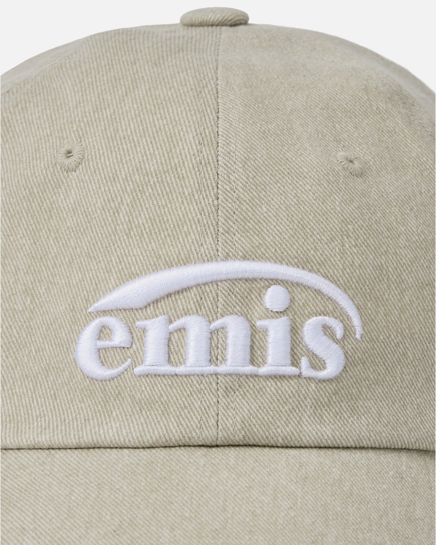 NEW LOGO PIGMENT BALL CAP (BEIGE)