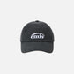 NEW LOGO PIGMENT BALL CAP (BLACK)