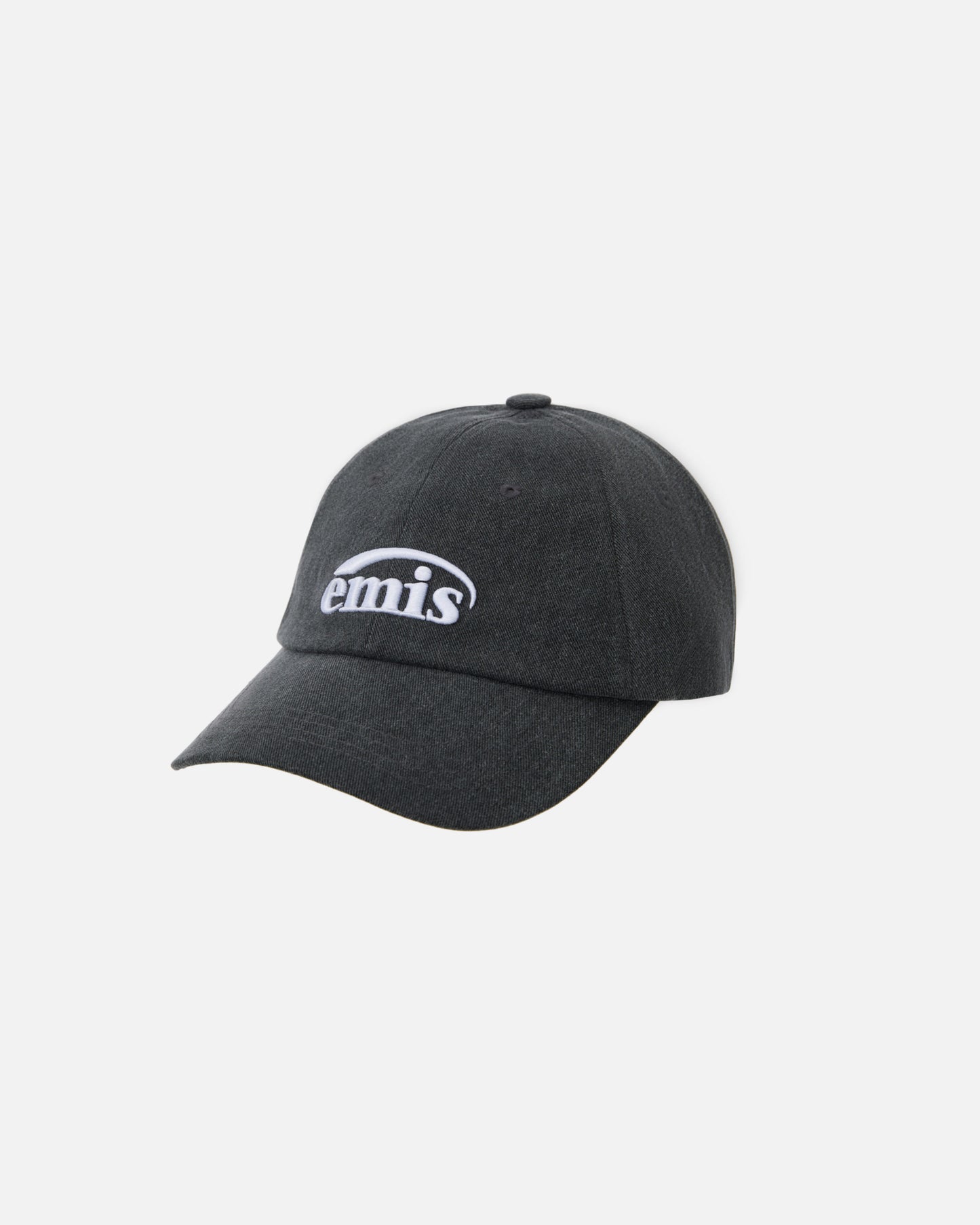 NEW LOGO PIGMENT BALL CAP (BLACK)