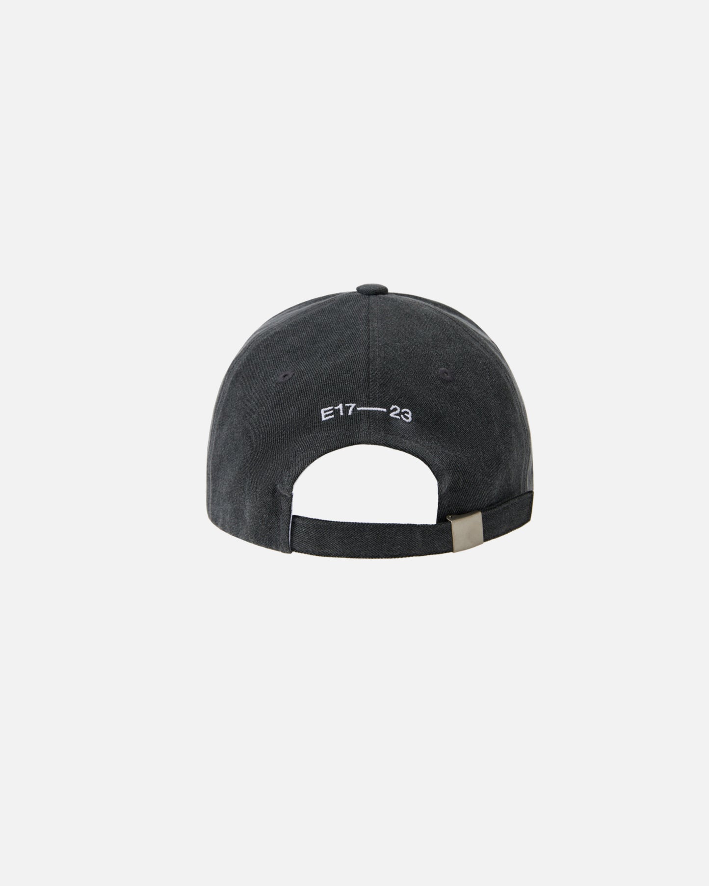 NEW LOGO PIGMENT BALL CAP (BLACK)