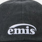 NEW LOGO PIGMENT BALL CAP (BLACK)