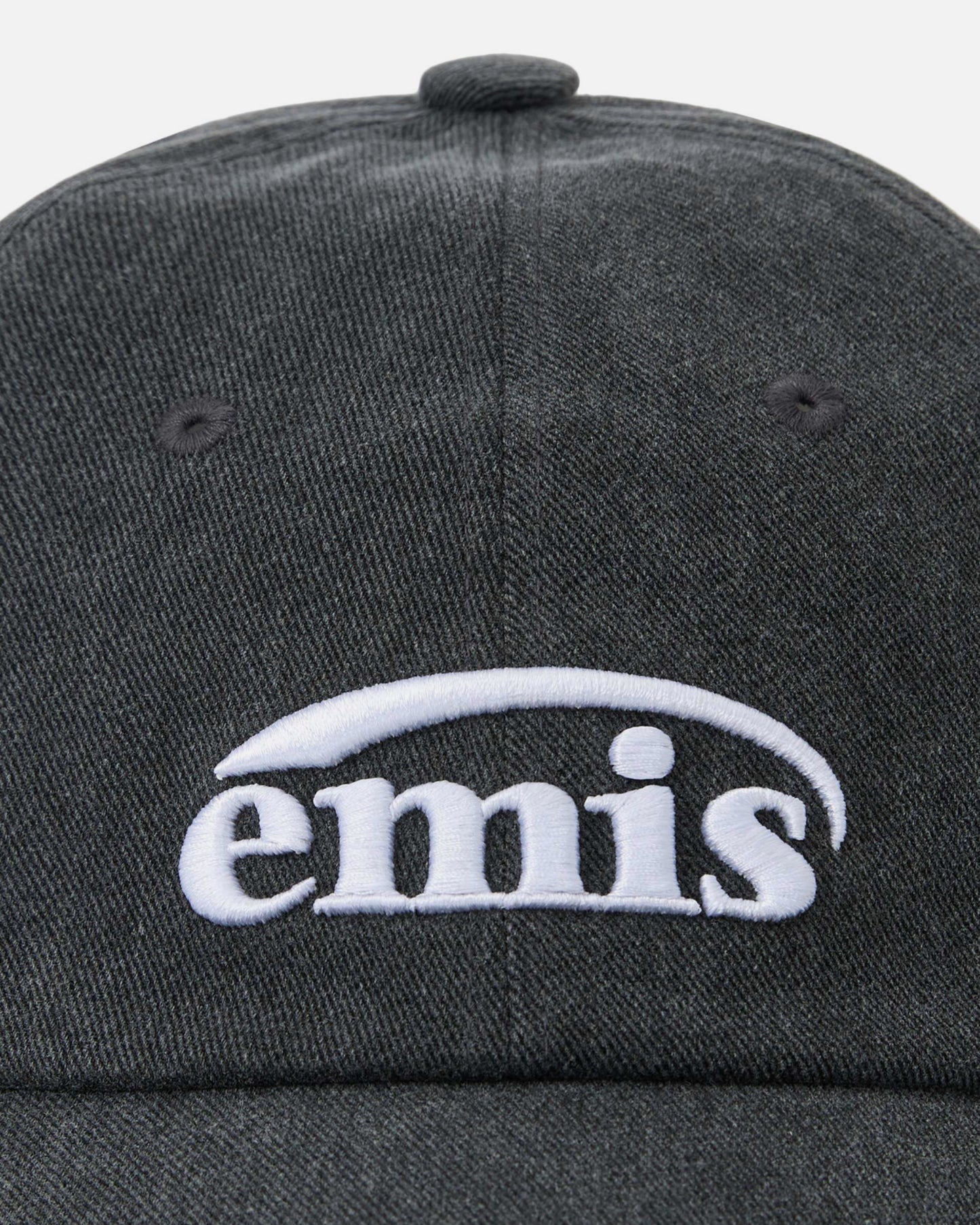 NEW LOGO PIGMENT BALL CAP (BLACK)