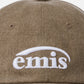 NEW LOGO PIGMENT BALL CAP (BROWN)