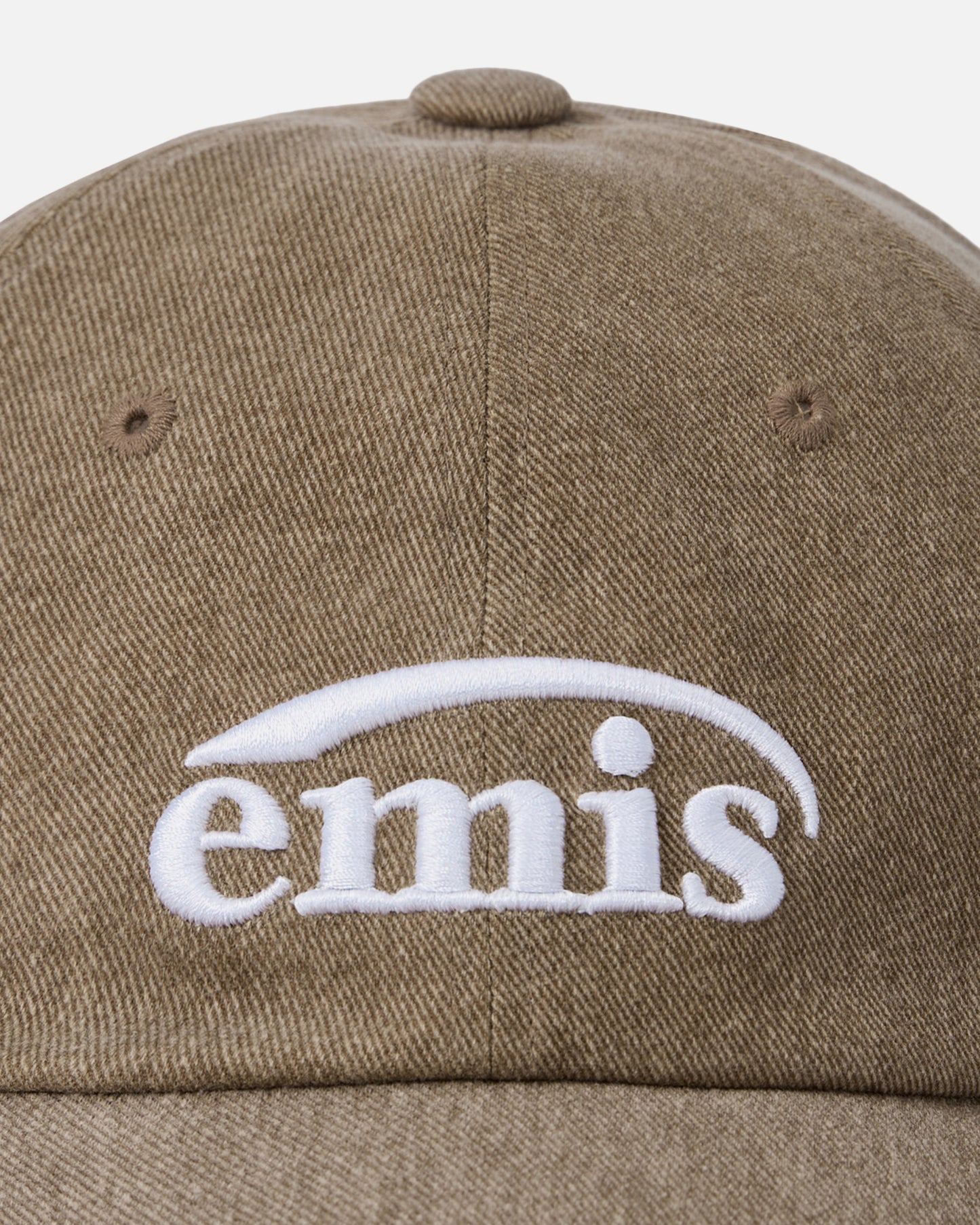 NEW LOGO PIGMENT BALL CAP (BROWN)