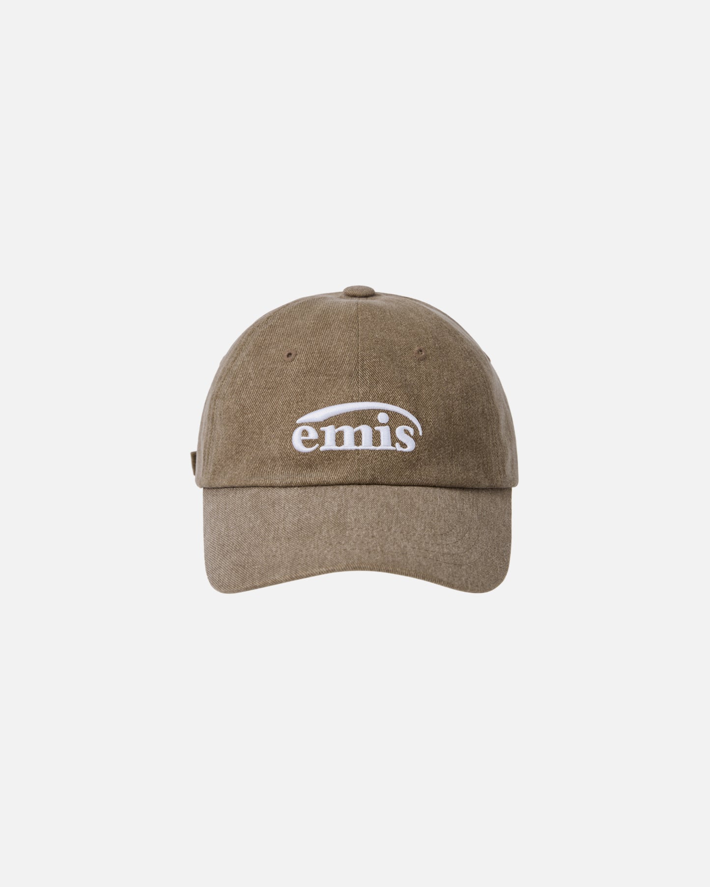 NEW LOGO PIGMENT BALL CAP (BROWN)