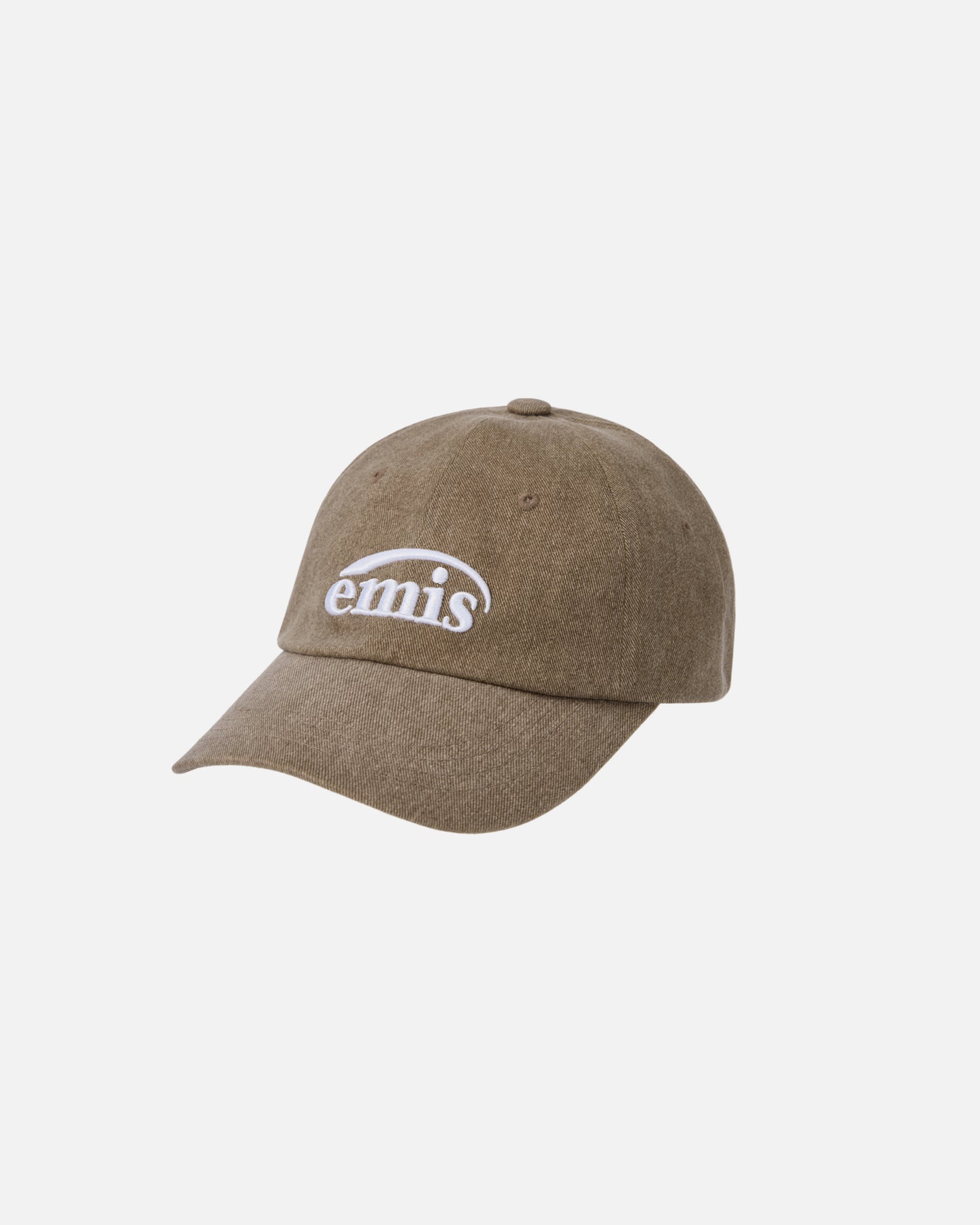 NEW LOGO PIGMENT BALL CAP (BROWN)