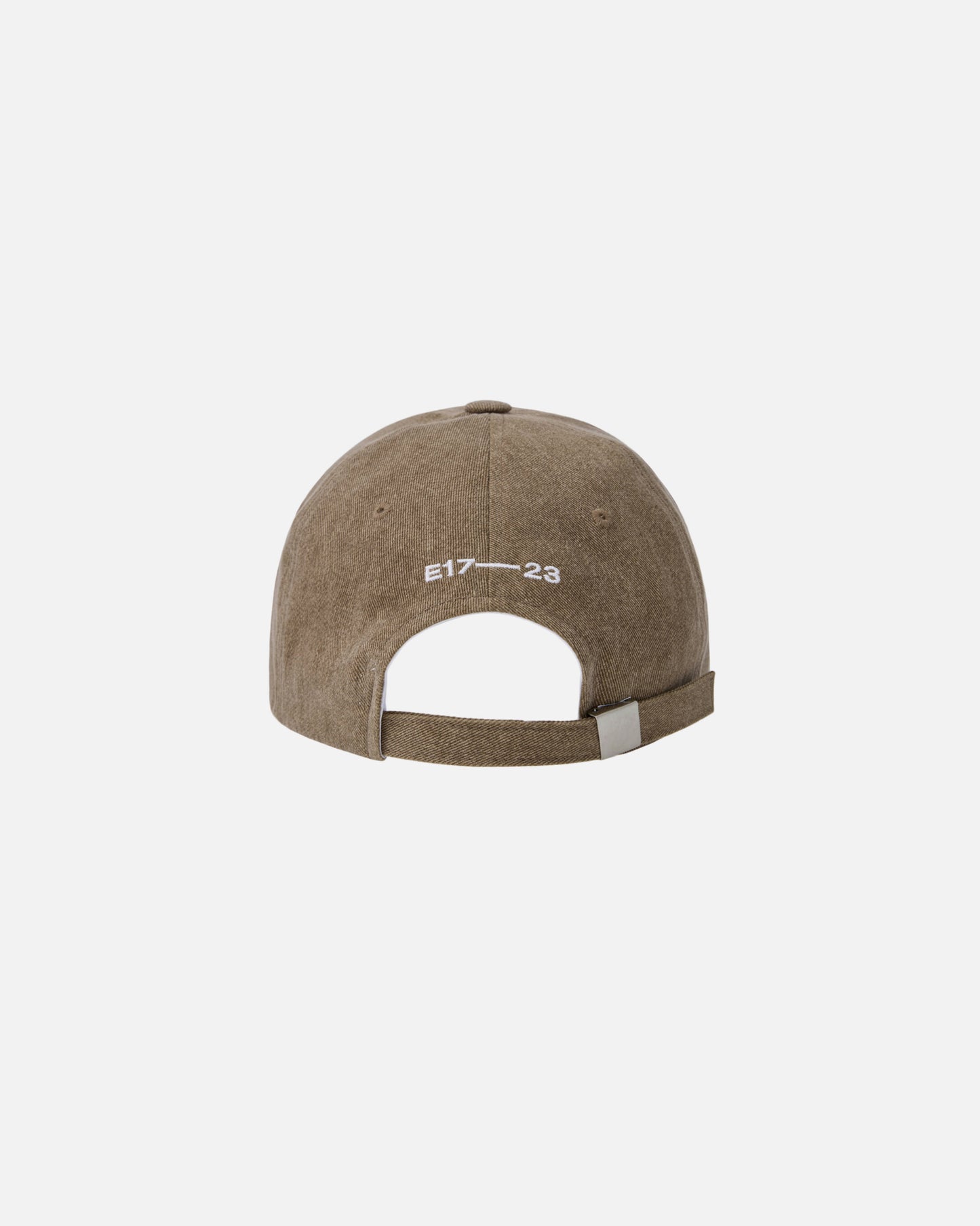 NEW LOGO PIGMENT BALL CAP (BROWN)