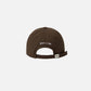 TONE ON TONE WAPPEN BALL CAP (BROWN)