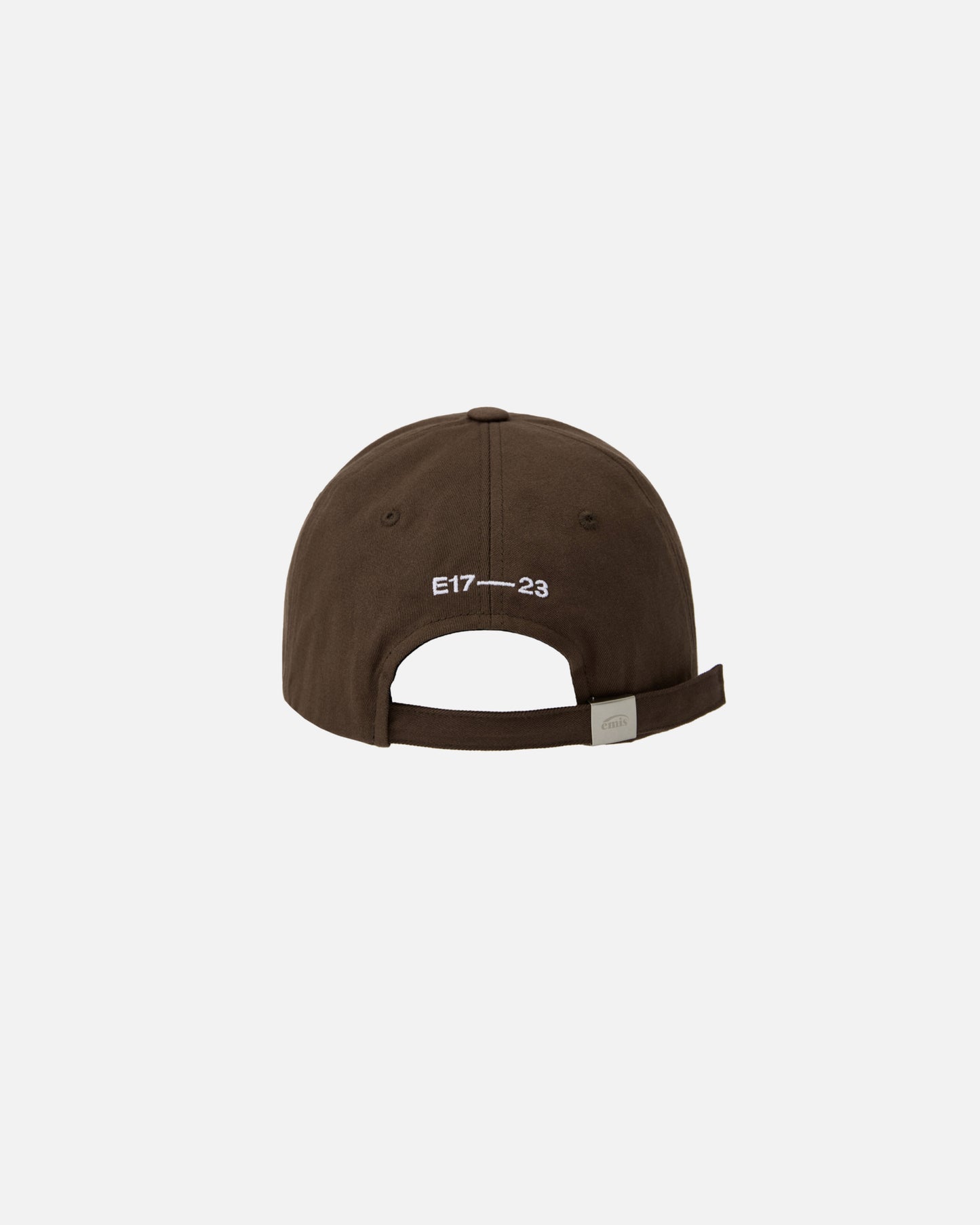 TONE ON TONE WAPPEN BALL CAP (BROWN)