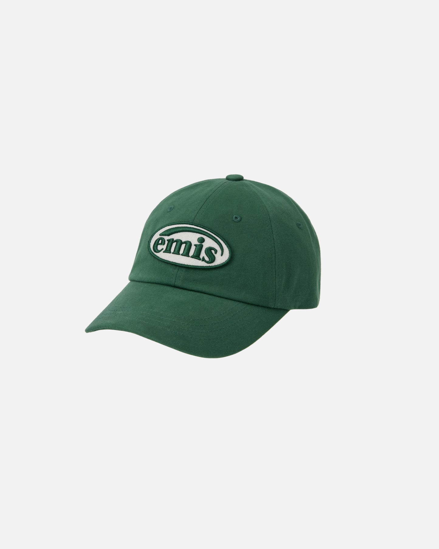 TONE ON TONE WAPPEN BALL CAP (GREEN)