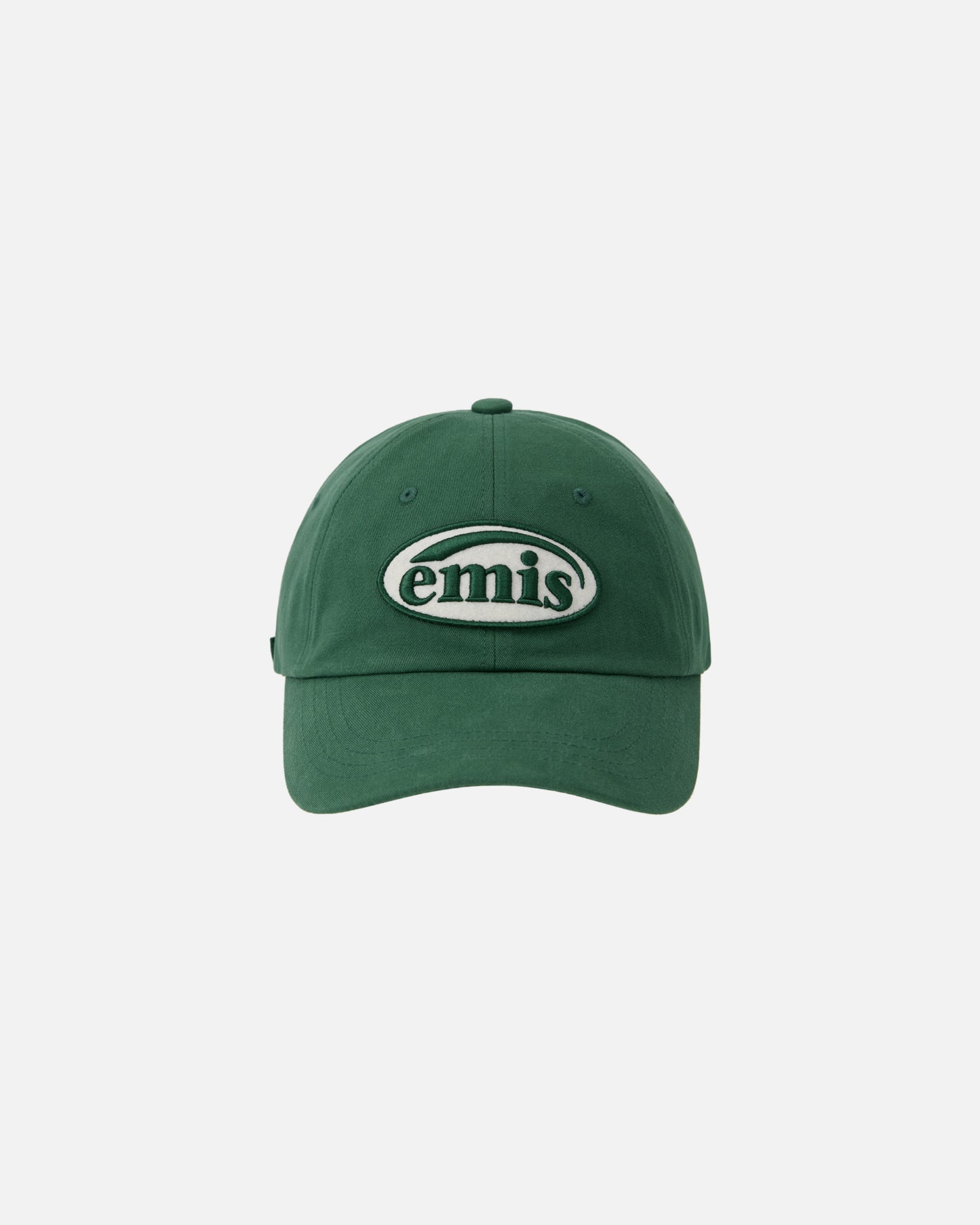 TONE ON TONE WAPPEN BALL CAP (GREEN)