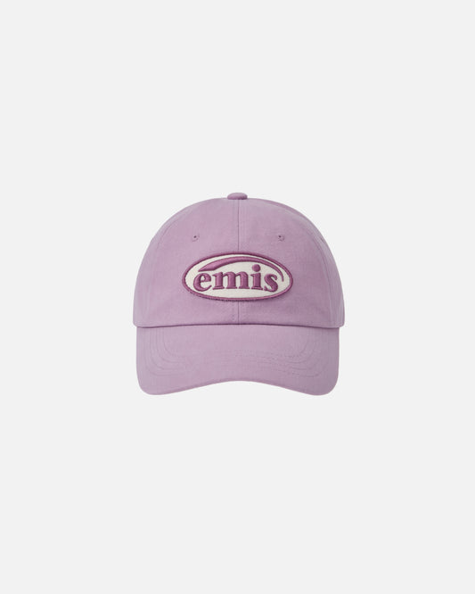 TONE ON TONE WAPPEN BALL CAP (LIGHT PURPLE)