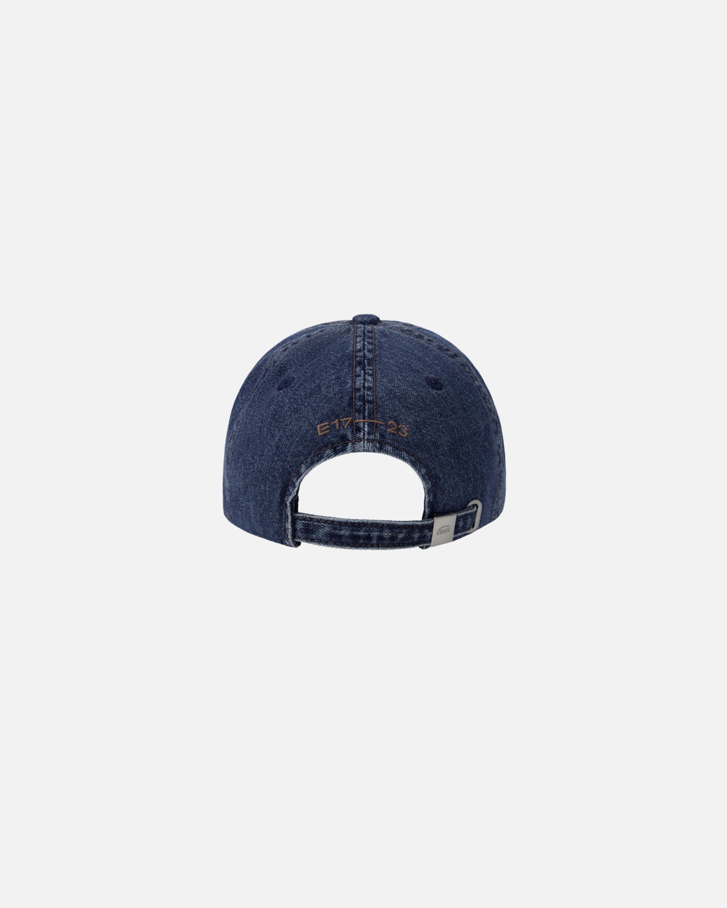 WASHED DENIM BALL CAP (BLUE/MINT)