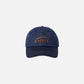 WASHED DENIM BALL CAP (BLUE/NAVY)