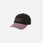 WASHED DENIM BALL CAP (GRAY/PINK)