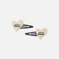 HEART HAIRPIN (IVORY)