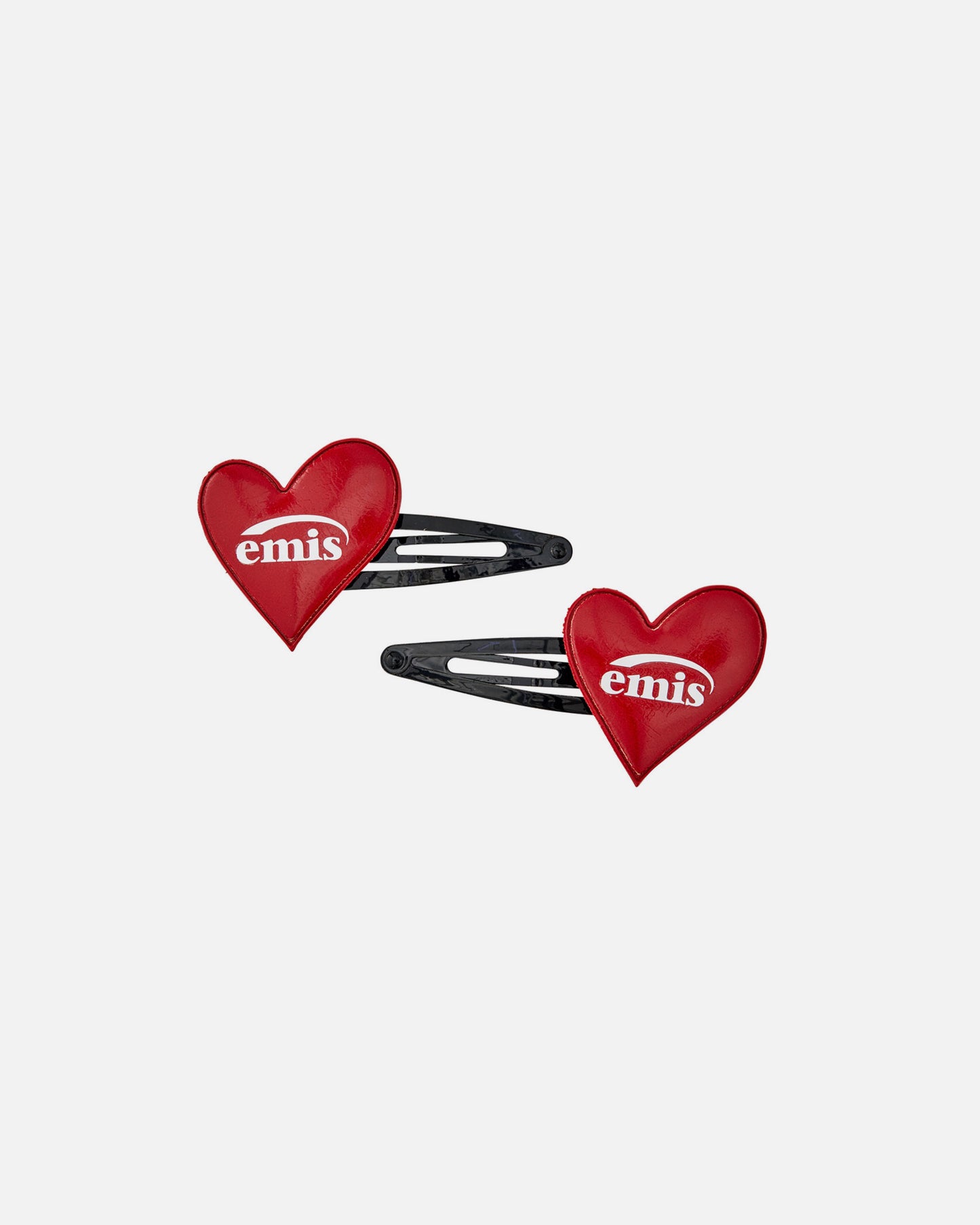 HEART HAIRPIN (RED)