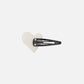 HEART HAIRPIN (IVORY)