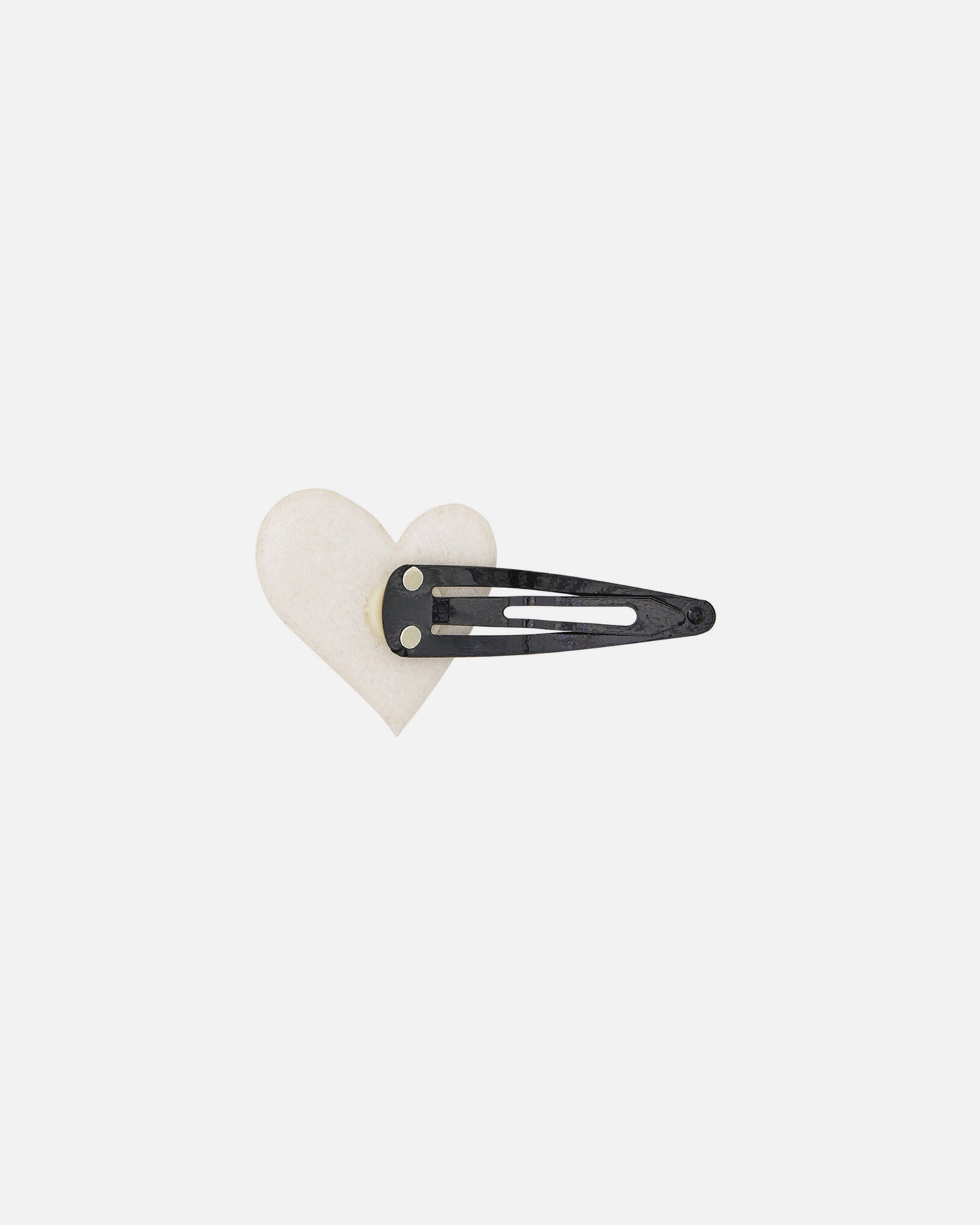 HEART HAIRPIN (IVORY)