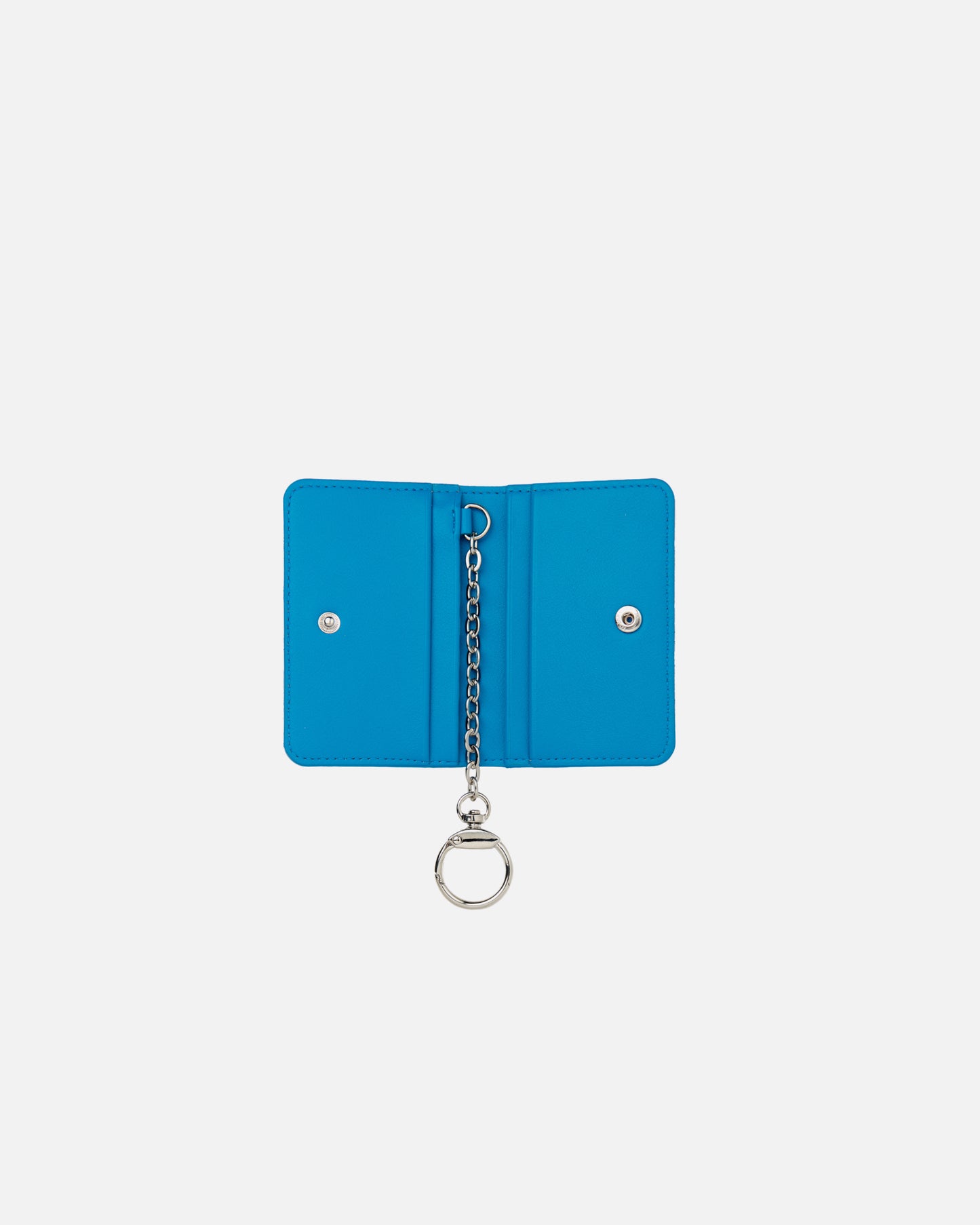 KEYRING CARD HOLDER (BLUE)