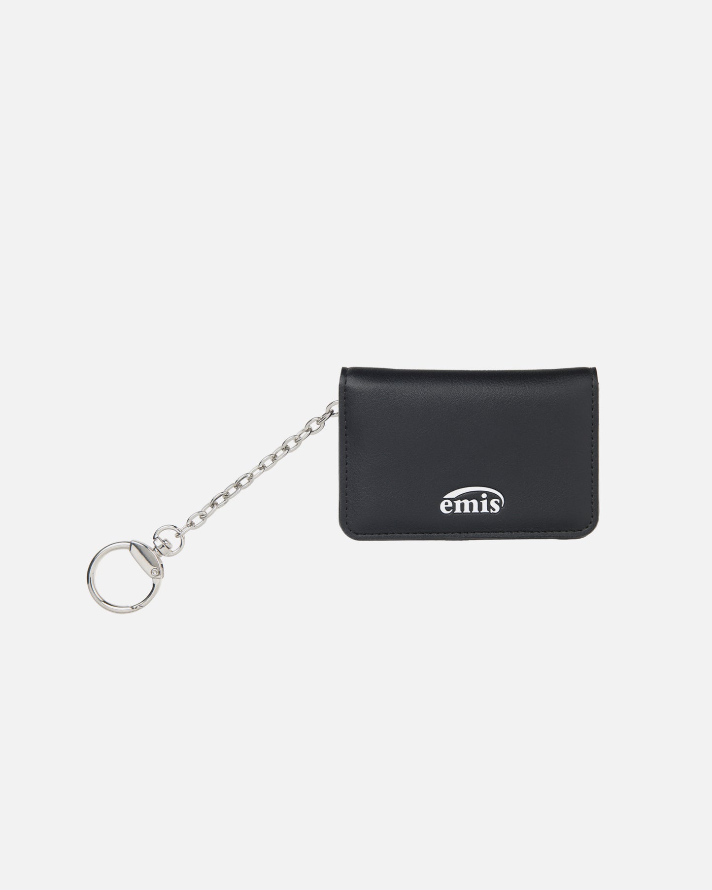 KEYRING CARD HOLDER (BLACK)