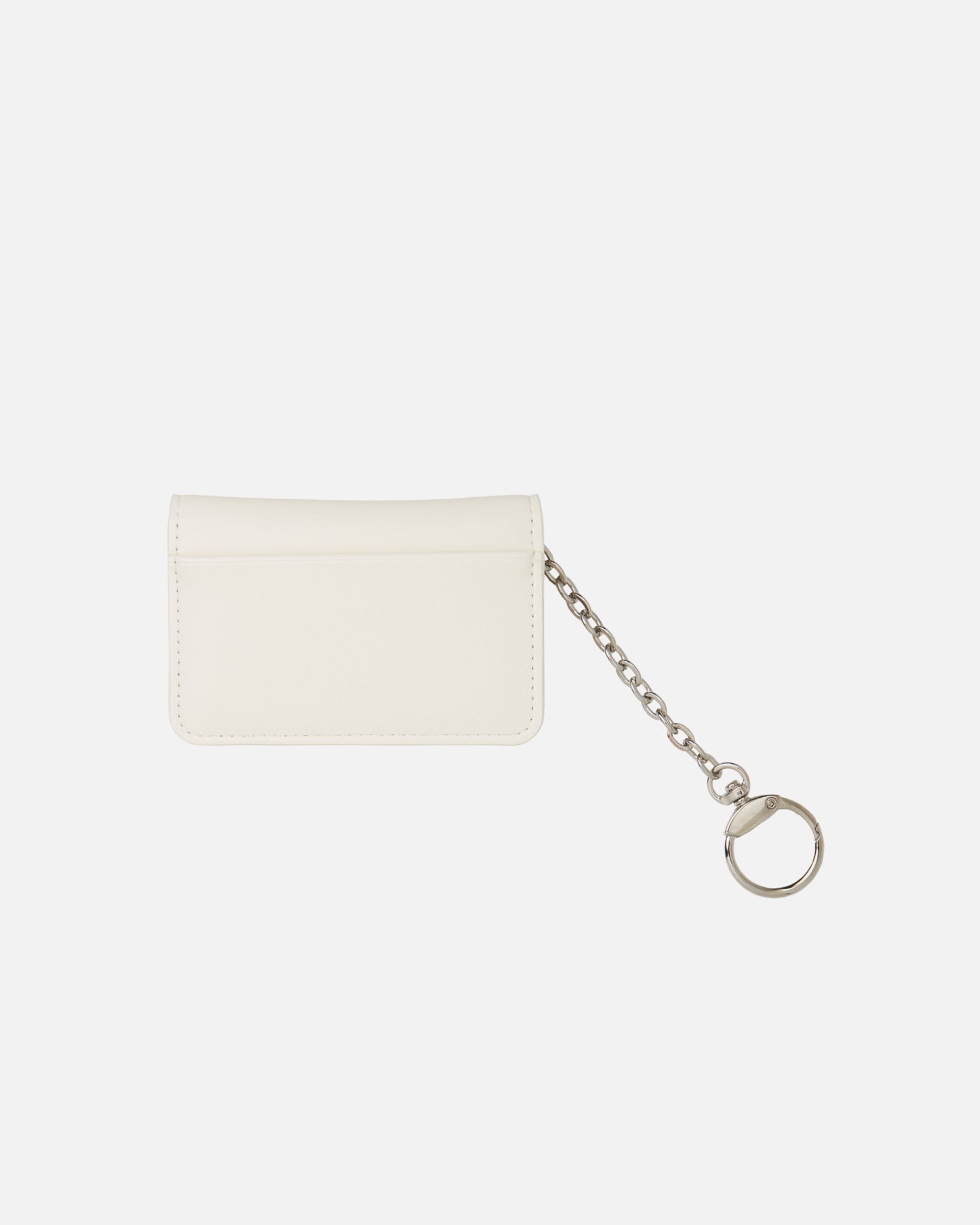 KEYRING CARD HOLDER (IVORY)