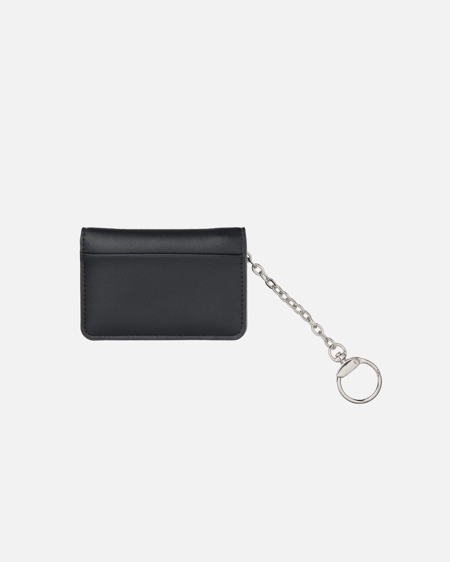 KEYRING CARD HOLDER (BLACK)