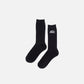 WOMENS NEW LOGO STITCH SOCKS (BLACK)