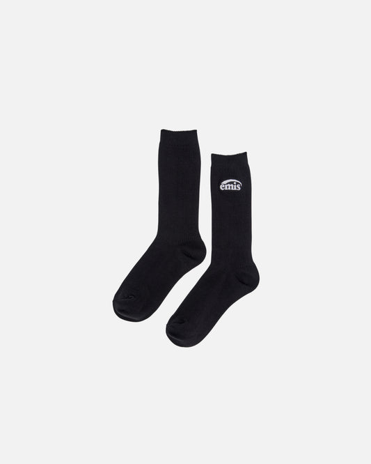 WOMENS NEW LOGO STITCH SOCKS (BLACK)