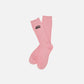 WOMENS NEW LOGO STITCH SOCKS (PINK)