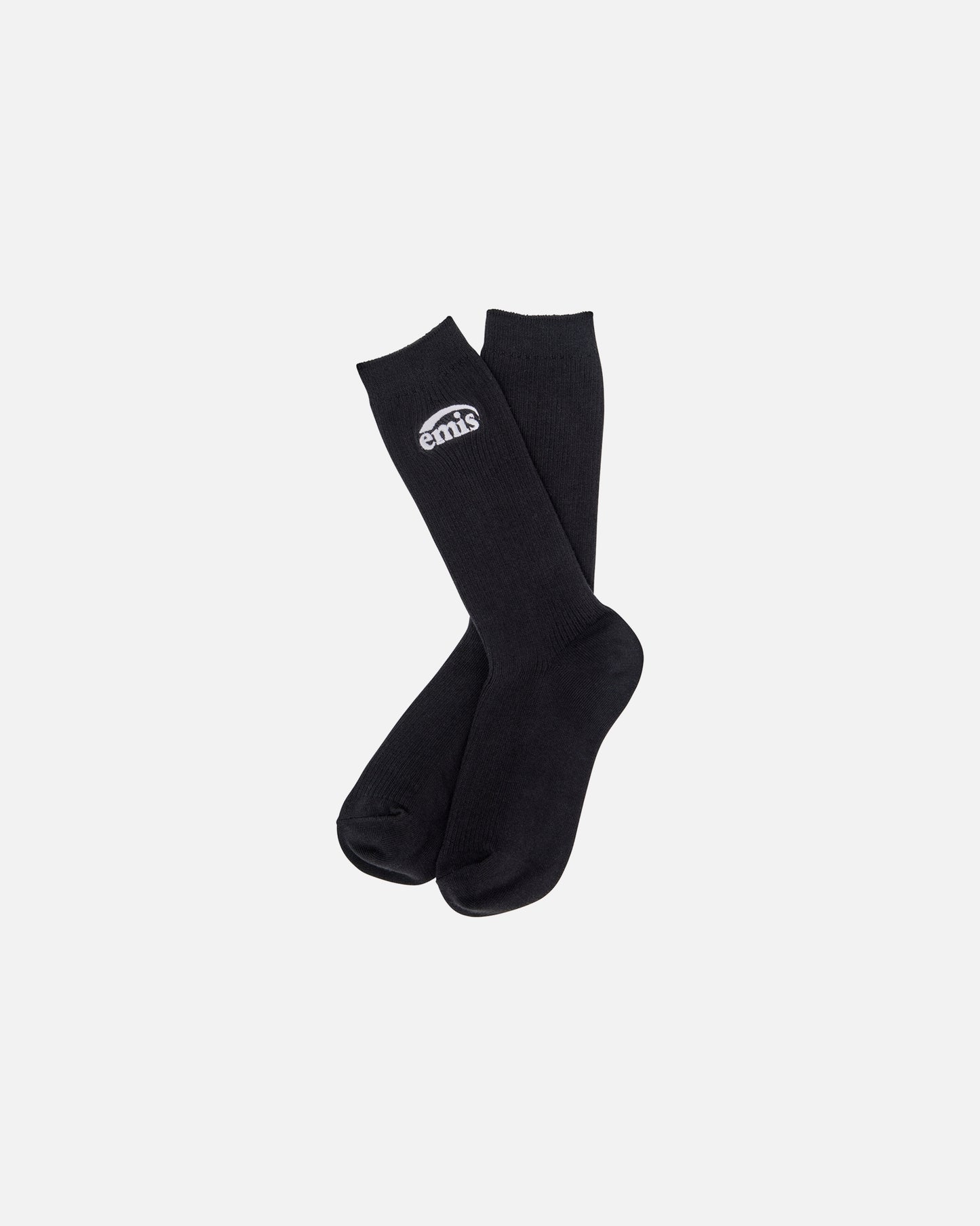 WOMENS NEW LOGO STITCH SOCKS (BLACK)