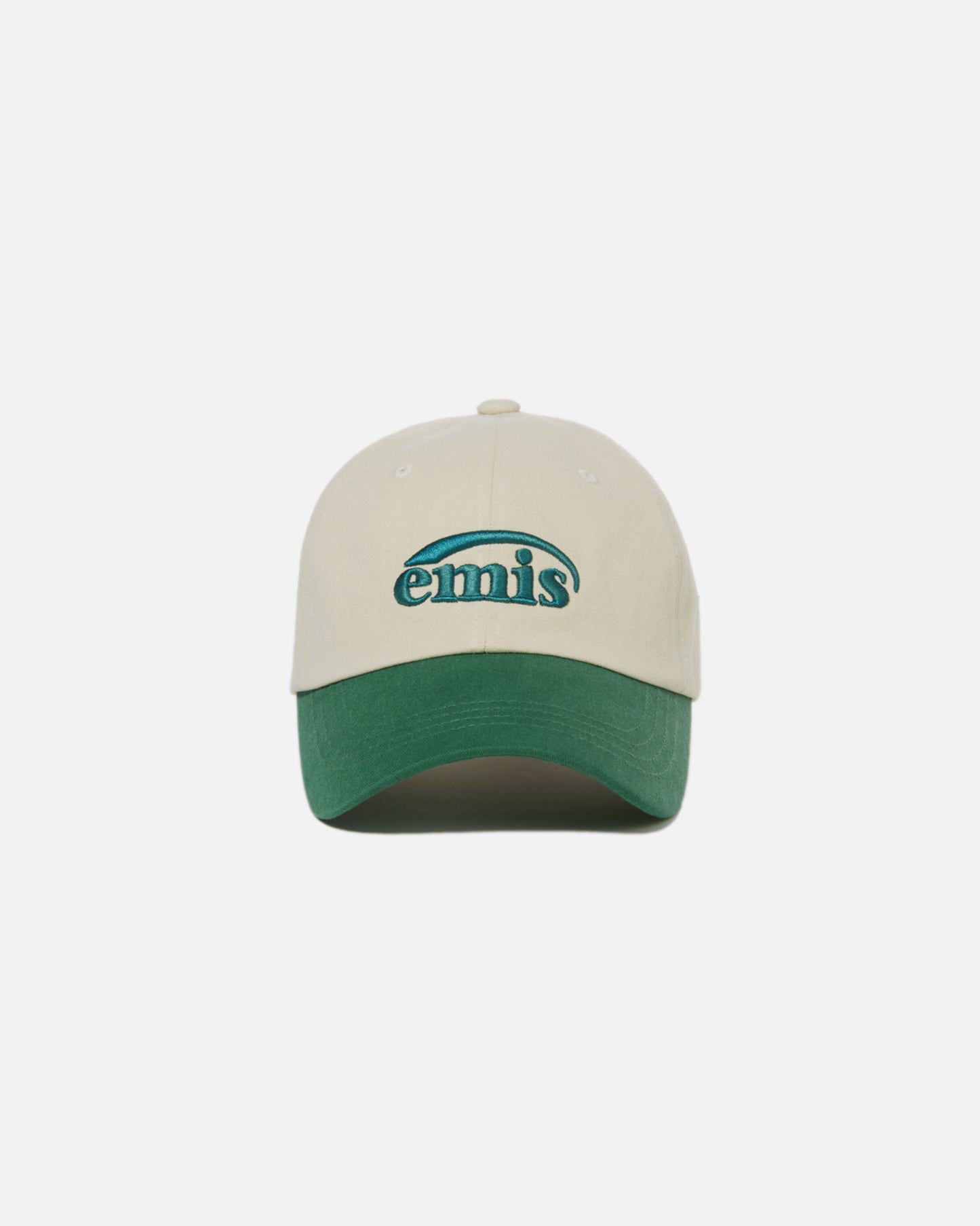 NEW LOGO EMIS CAP (BEIGE/GREEN)