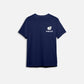 ADULT PRINTED T-SHIRT PLAYING BALL (NAVY)