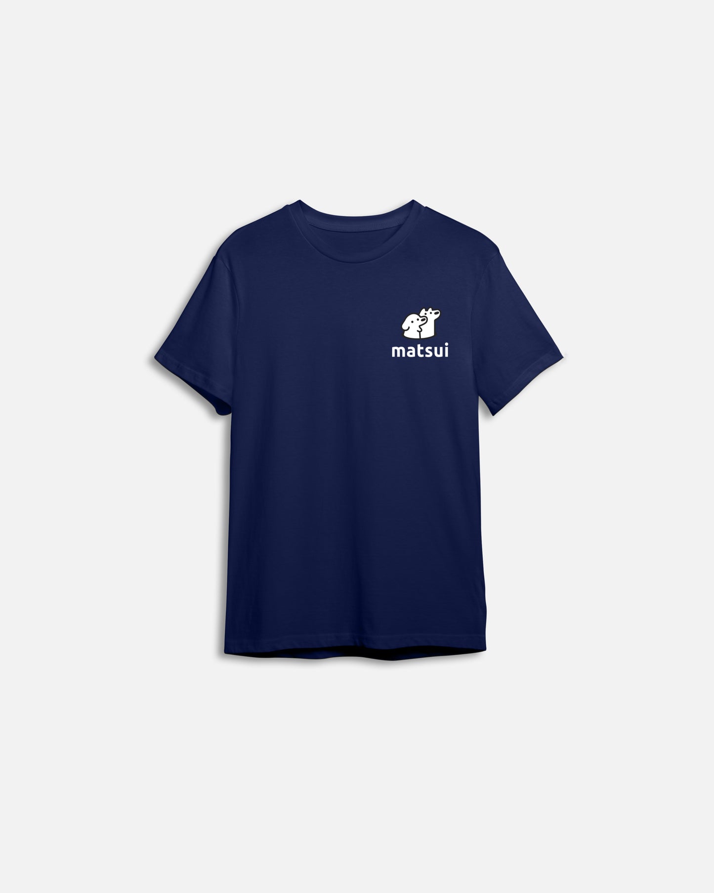 ADULT PRINTED T-SHIRT PLAYING BALL (NAVY)