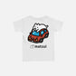 KIDS T-SHIRT KIDS GROWING WITH DOG (WHITE)