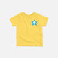 KIDS T-SHIRT KIDS GROWING WITH DOG (YELLOW)