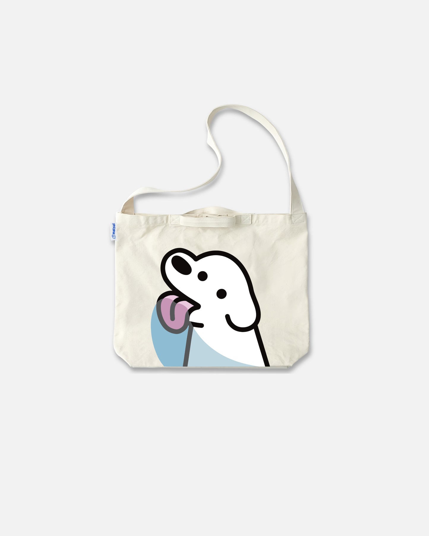 PRINTED TOTE BAG (BEIGE)