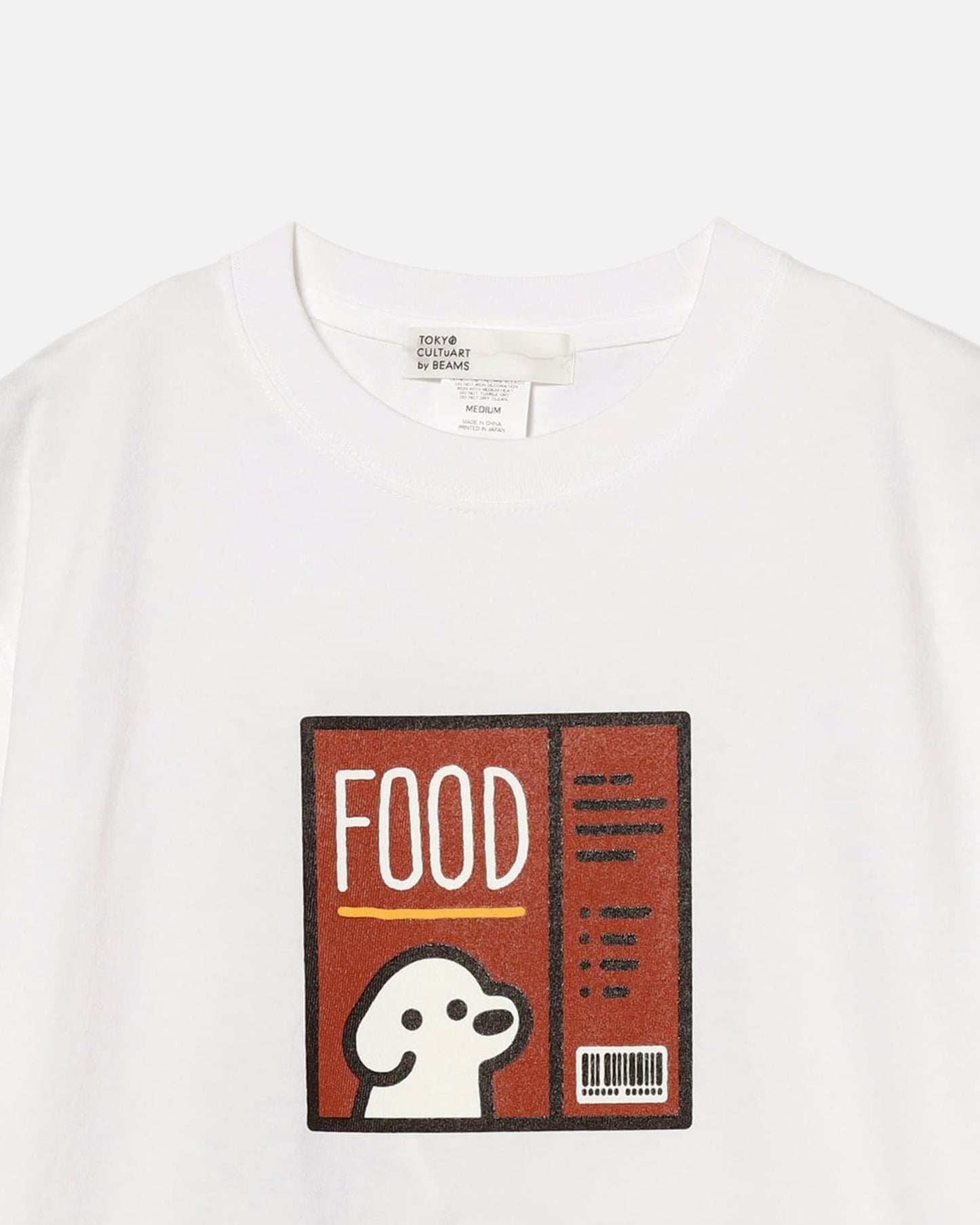 matsui × TOKYO CULTUART by BEAMS TEE (FOOD) (WHITE)