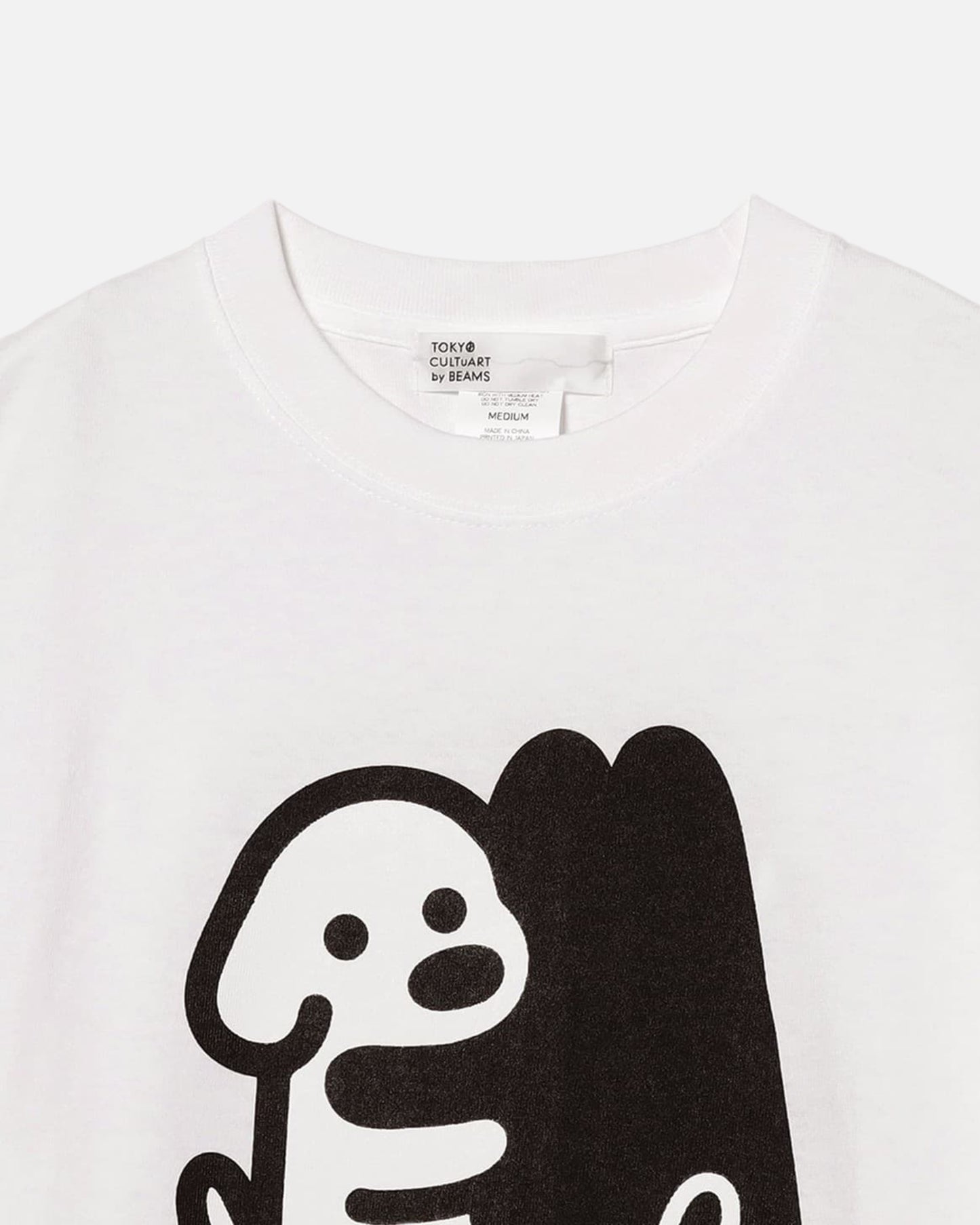 matsui × TOKYO CULTUART by BEAMS TEE (HUG) (WHITE)