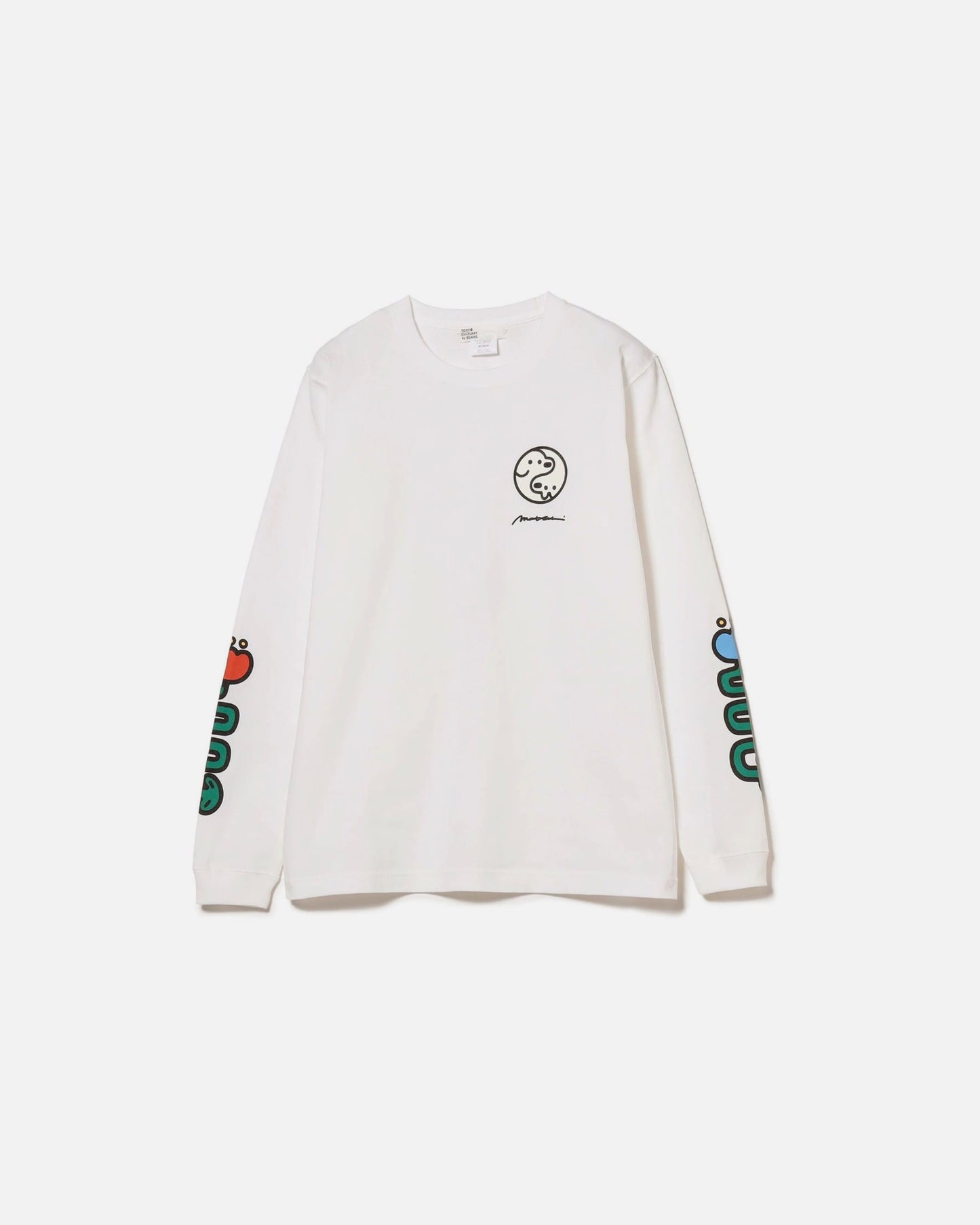 matsui × TOKYO CULTUART by BEAMS LONG SLEEVE SHIRT (WHITE)