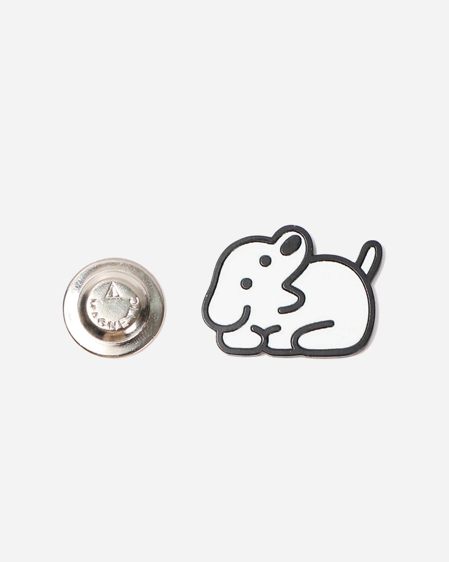 METAL BADGES (WHITE)