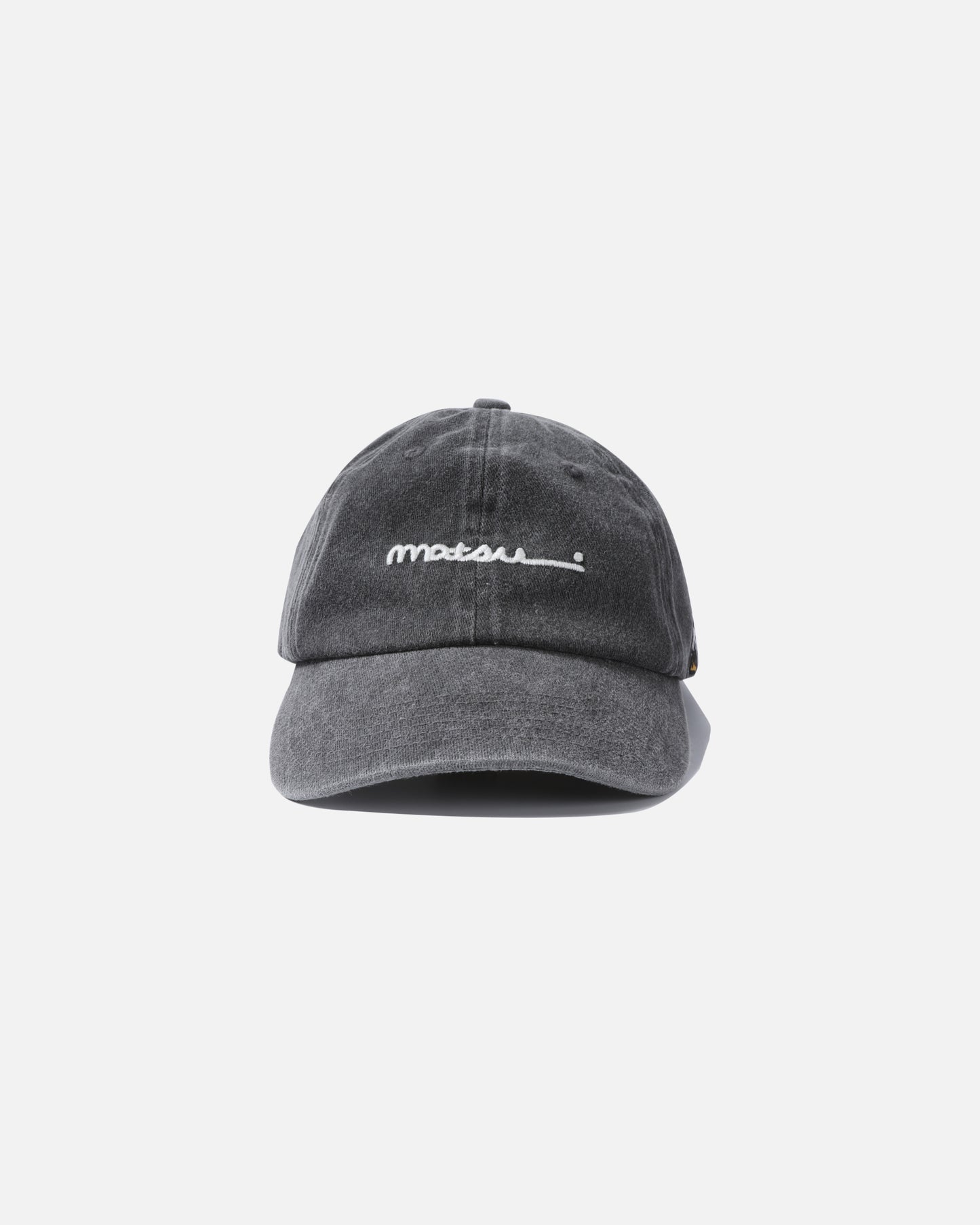 DENIM BASEBALL CAP /EMB LOGO WITH PRINTED (DENIM BLACK )