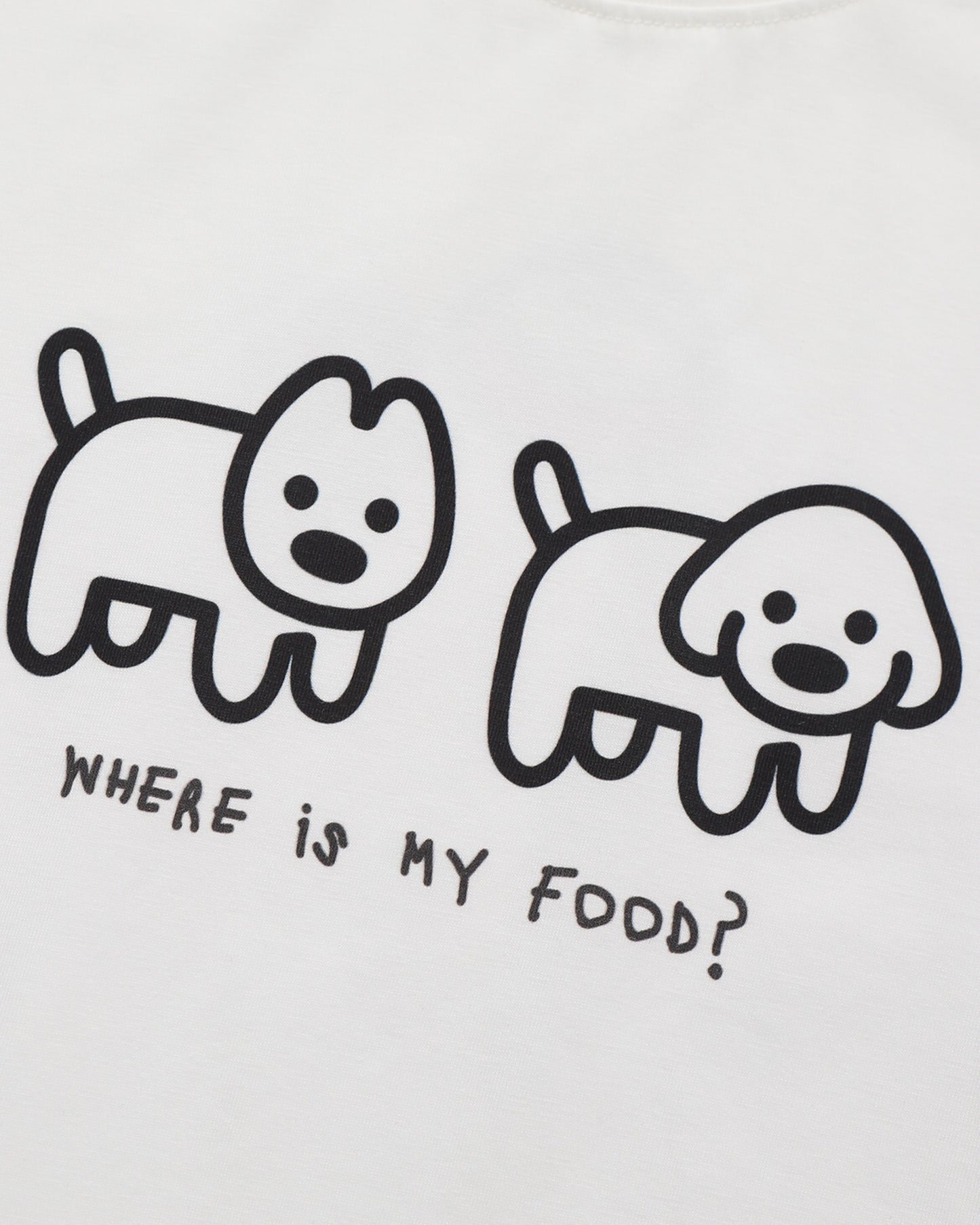 WHERE IS MY FOOD (WHITE)