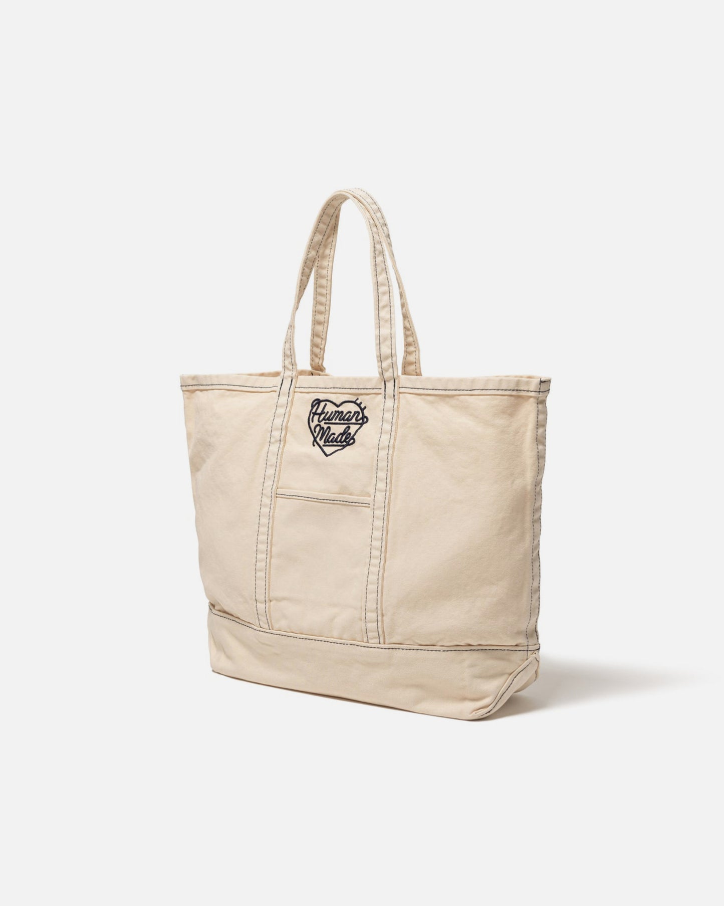 GARMENT DYED TOTE BAG (WHITE)